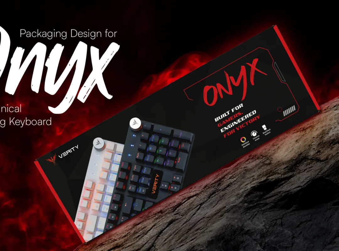 Onyx Keyboard Packaging Design