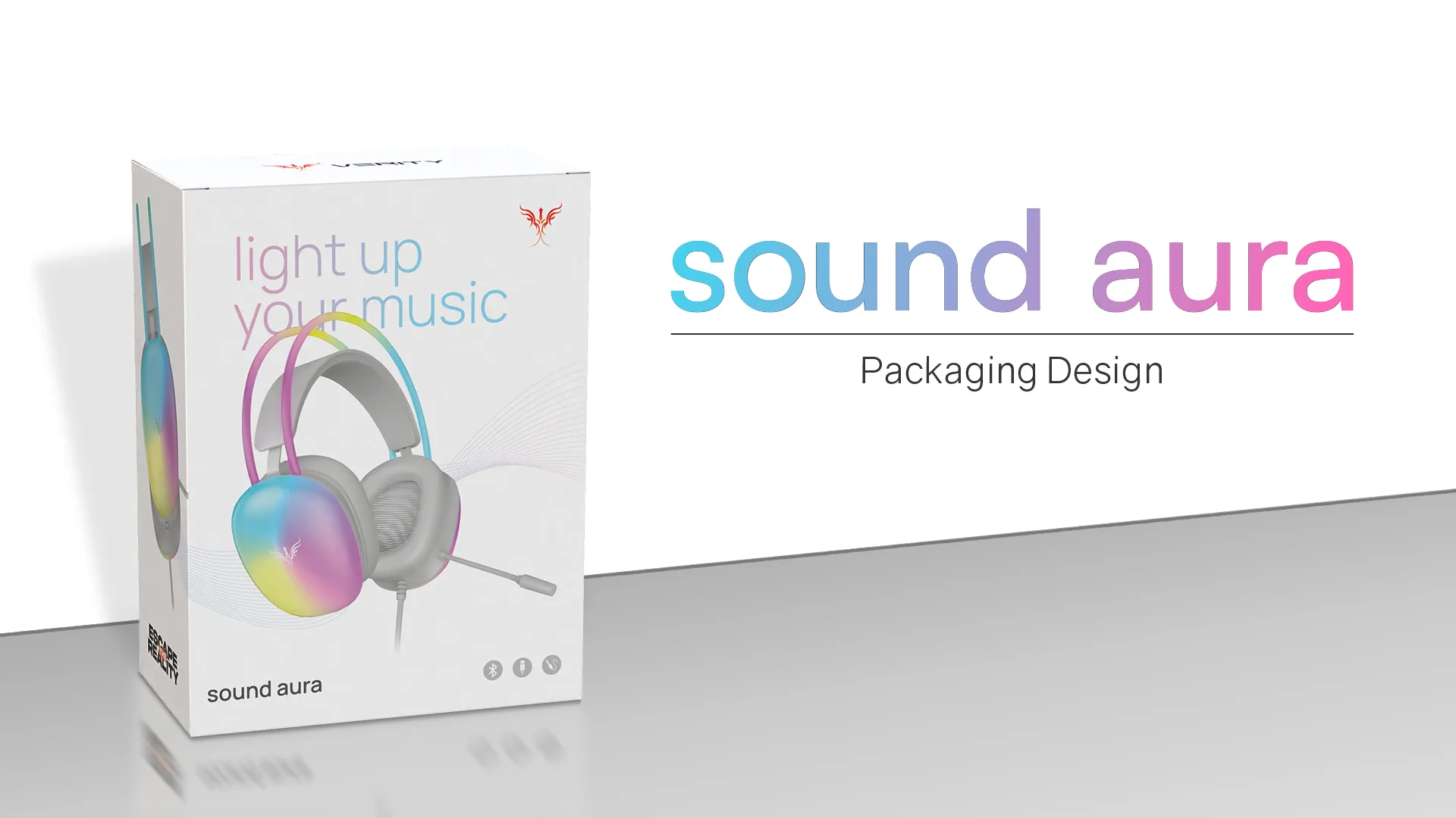 Sound Aura Packaging Design